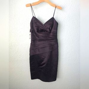 Alfred Angelo cocktail dress strappy little black dress new with tags size 6